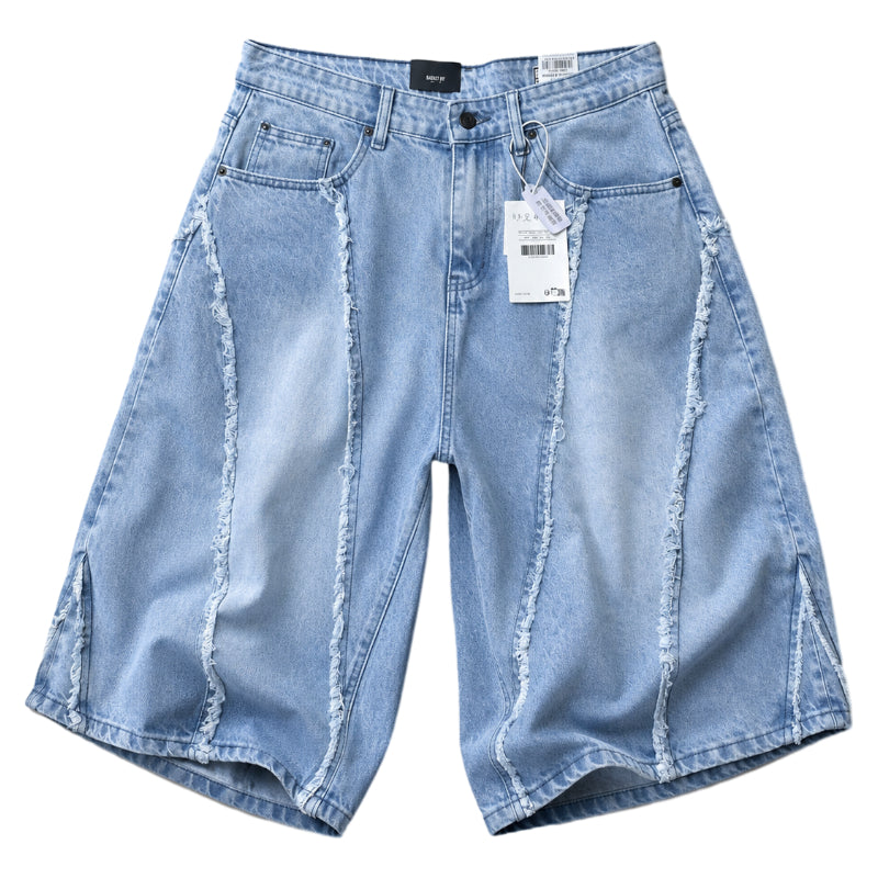 SHORT BAGGY BLEU