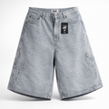 SHORT BAGGY JEANS BLEU