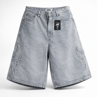 SHORT BAGGY JEANS BLEU