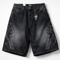 SHORT JEAN BAGGY NOIR