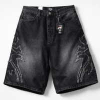 SHORT JEAN BAGGY NOIR